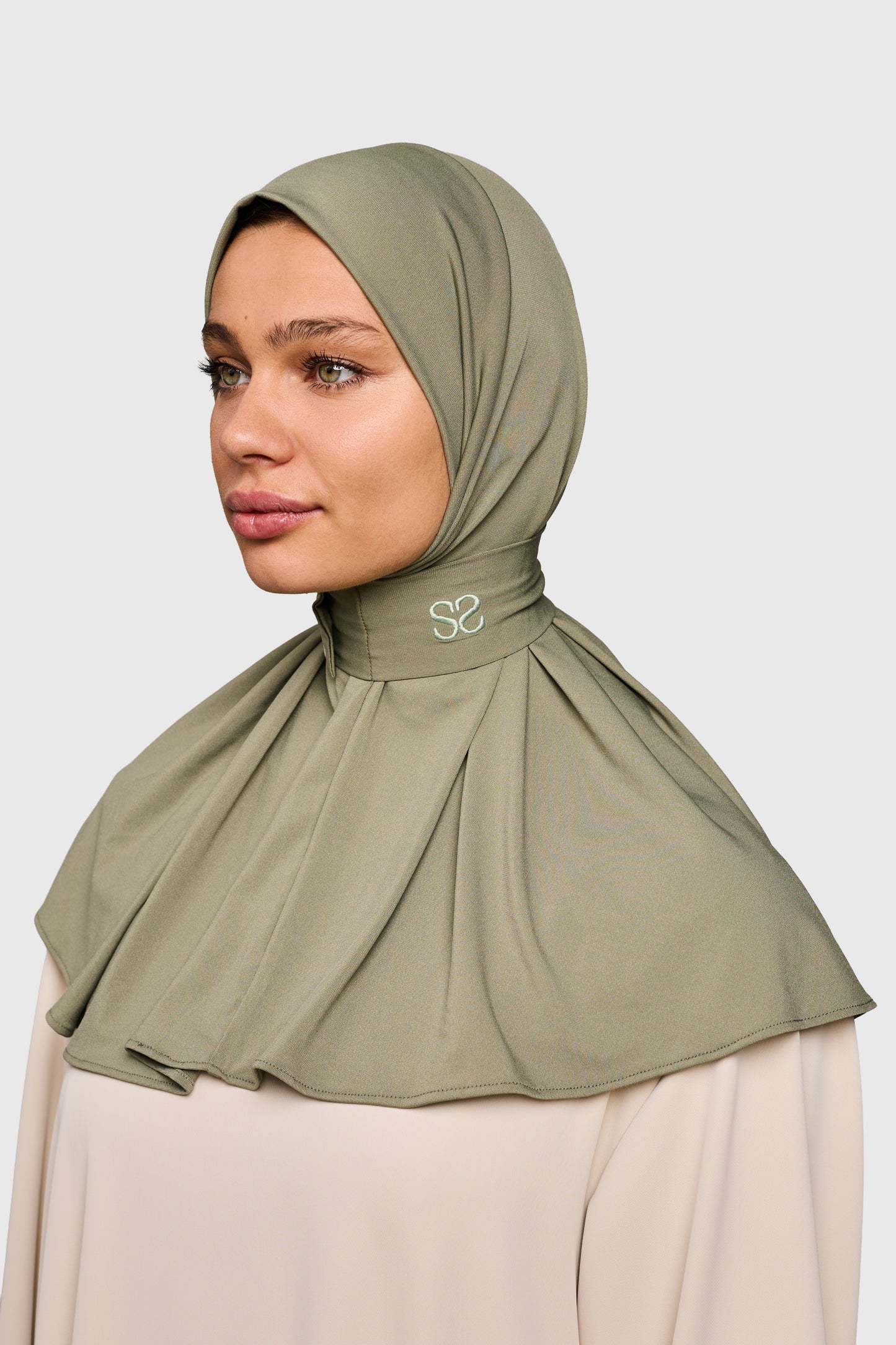 Allure Hijab - sage green