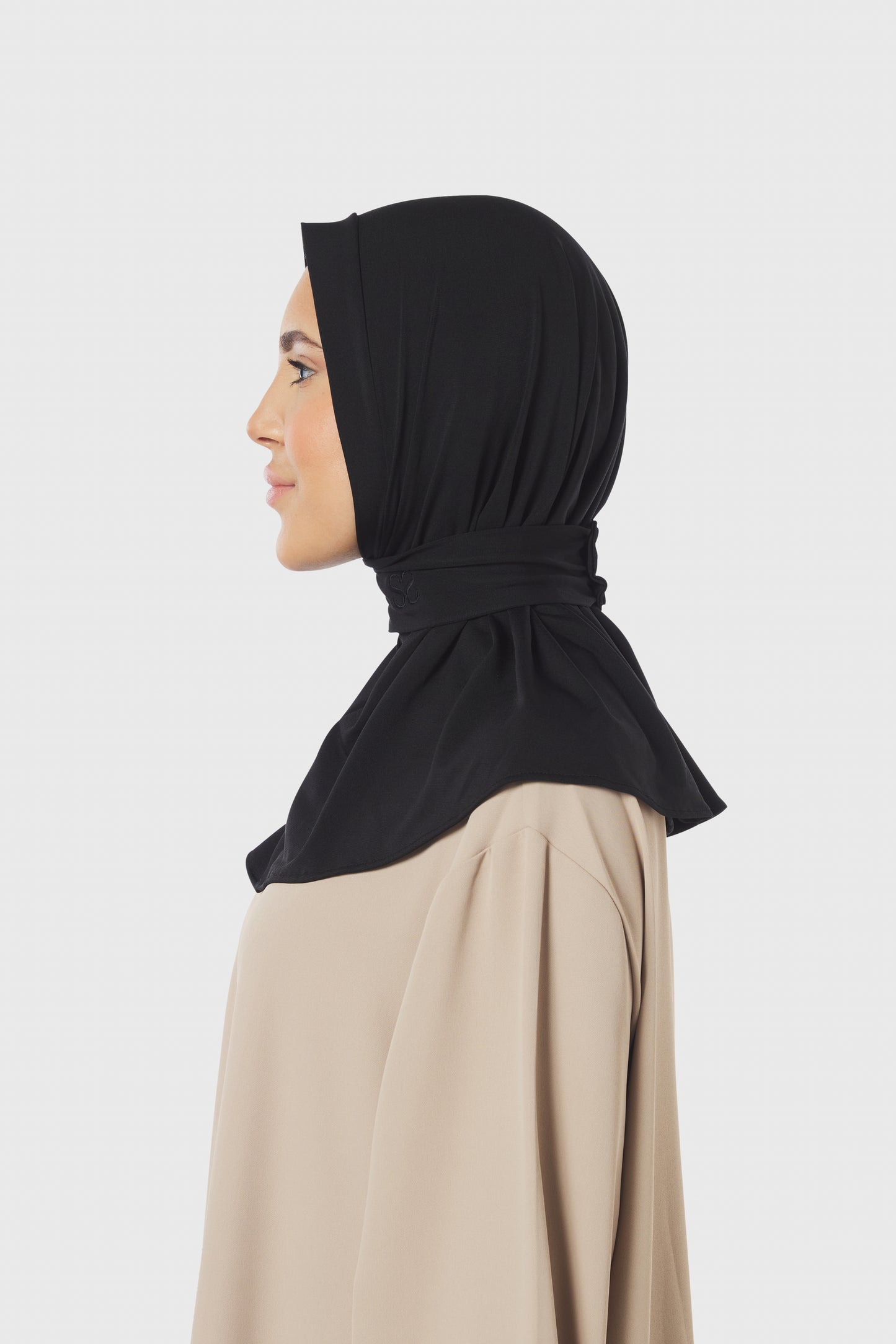Sitrah Hijab - deep black