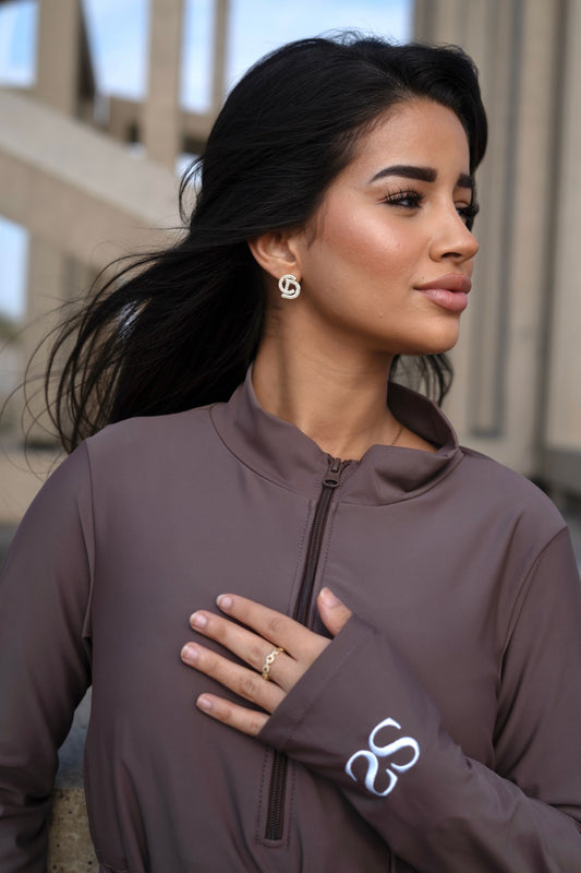 Burkini Zip - Walnut