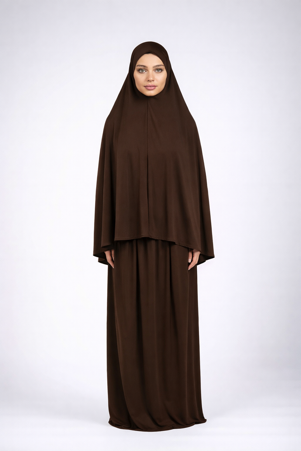 Khimaar set - chocolate