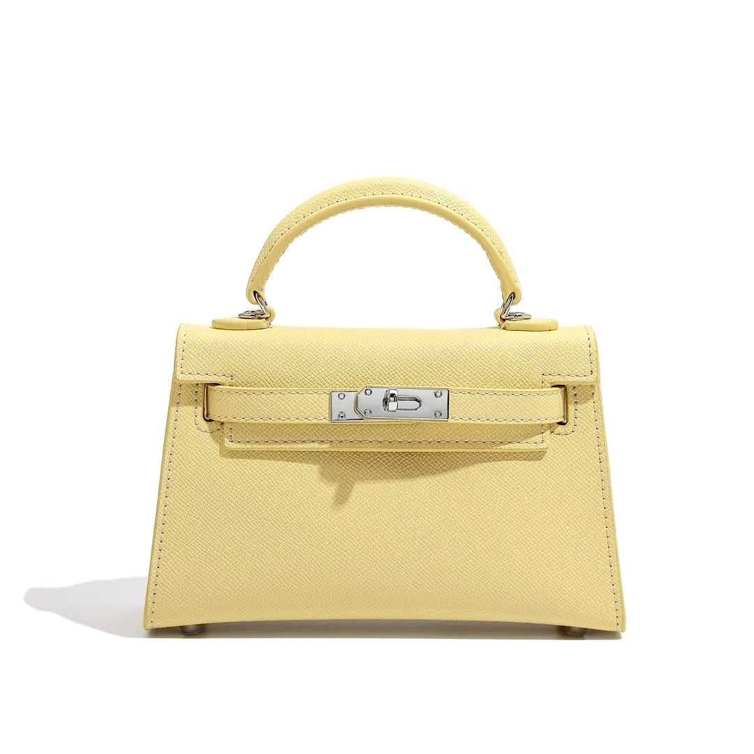 The Classic Bag - butter yellow