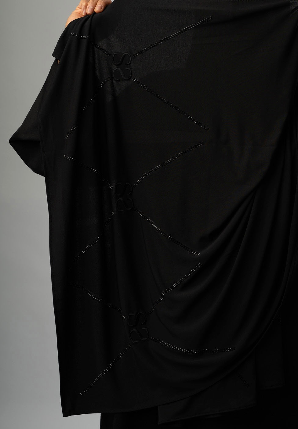 Geometric Stone - black