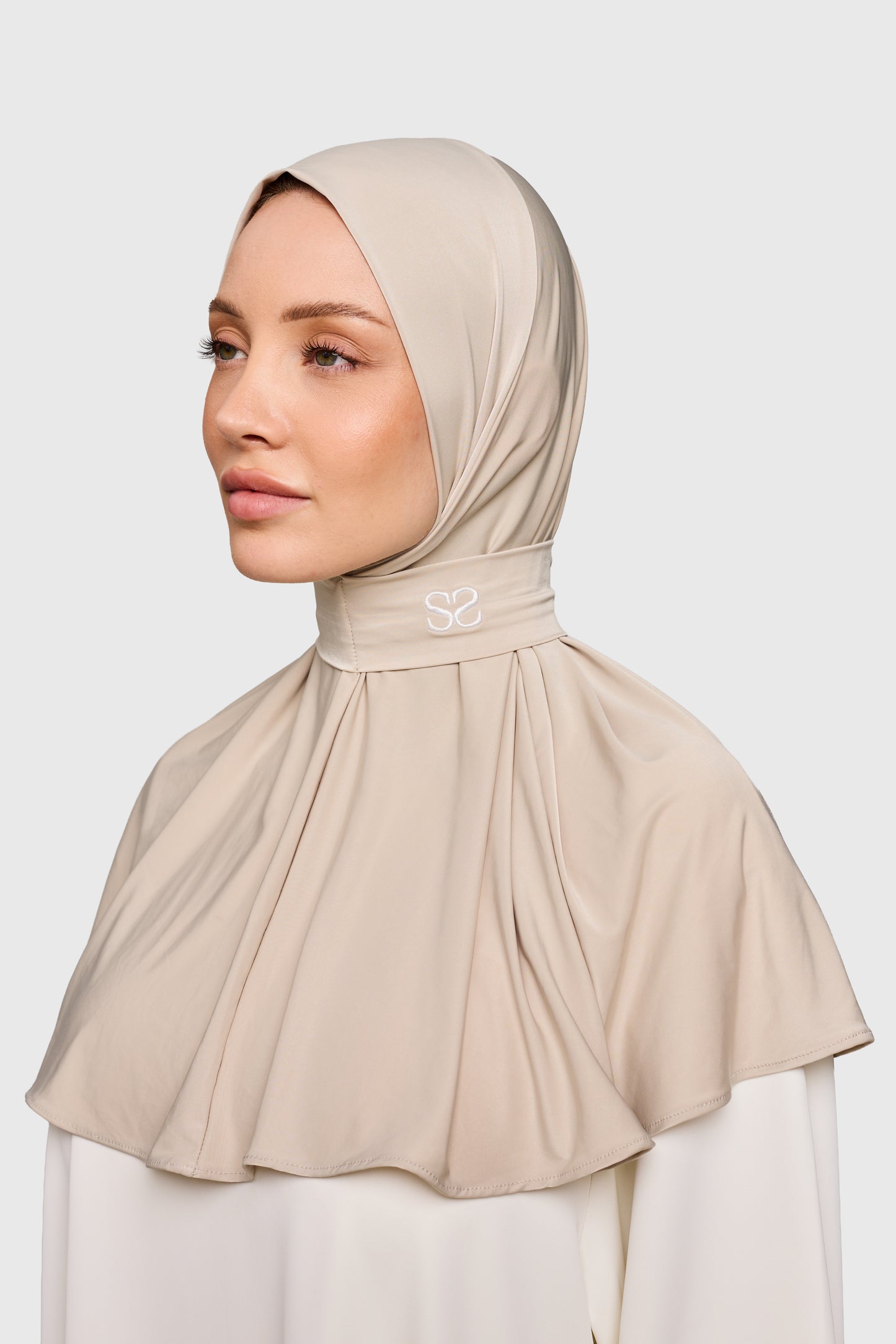 Sitrah Hijab - bone (liquid jersey)