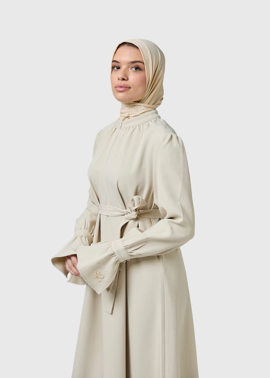 Flare dress - Sand