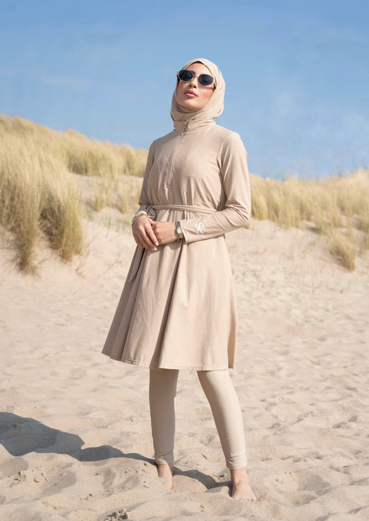 Burkini Zip - Sand