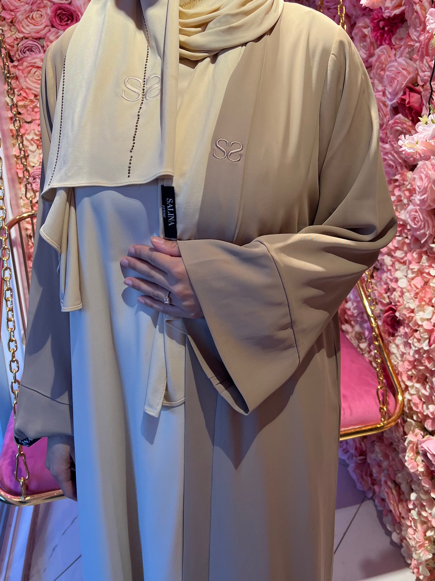 Abaya set - Warm Taupe