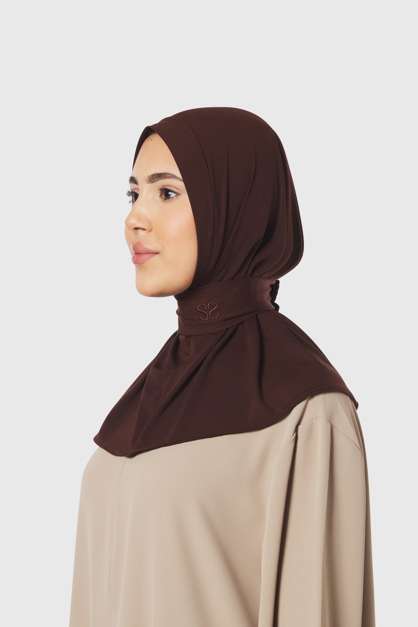 Sitrah Hijab - deep brown