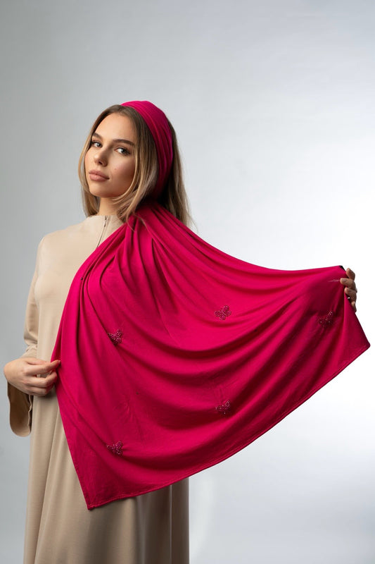 Bamboo Butterfly - Magenta