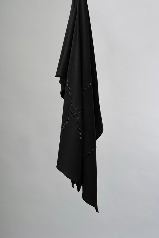 Geometric Stone - black