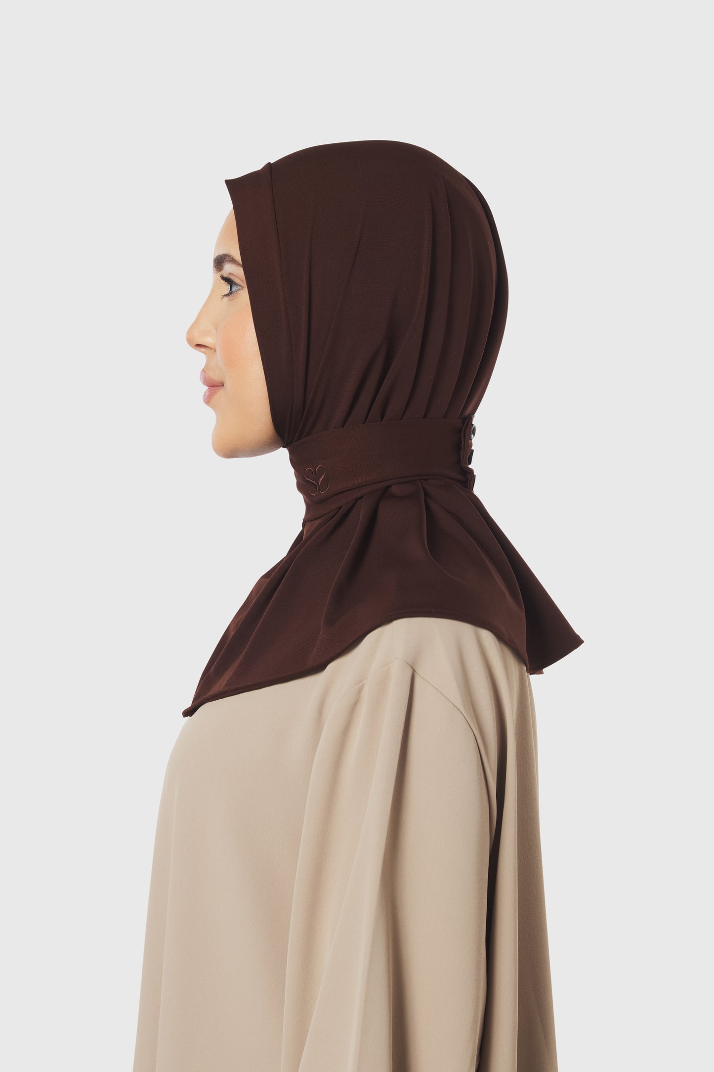 Sitrah Hijab - deep brown