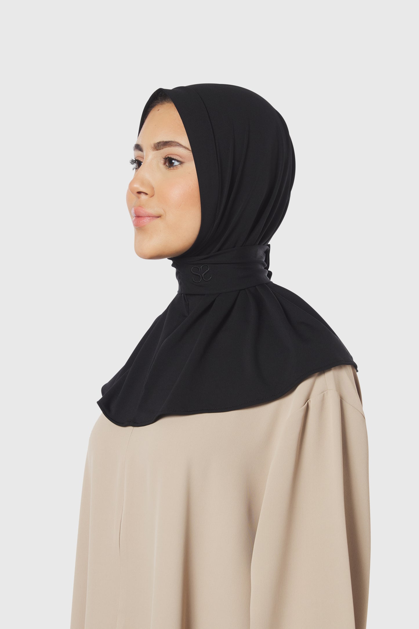 Sitrah Hijab - deep black