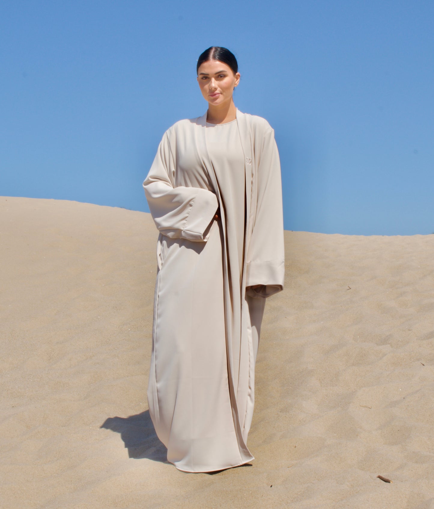 Abaya set - Light Sand