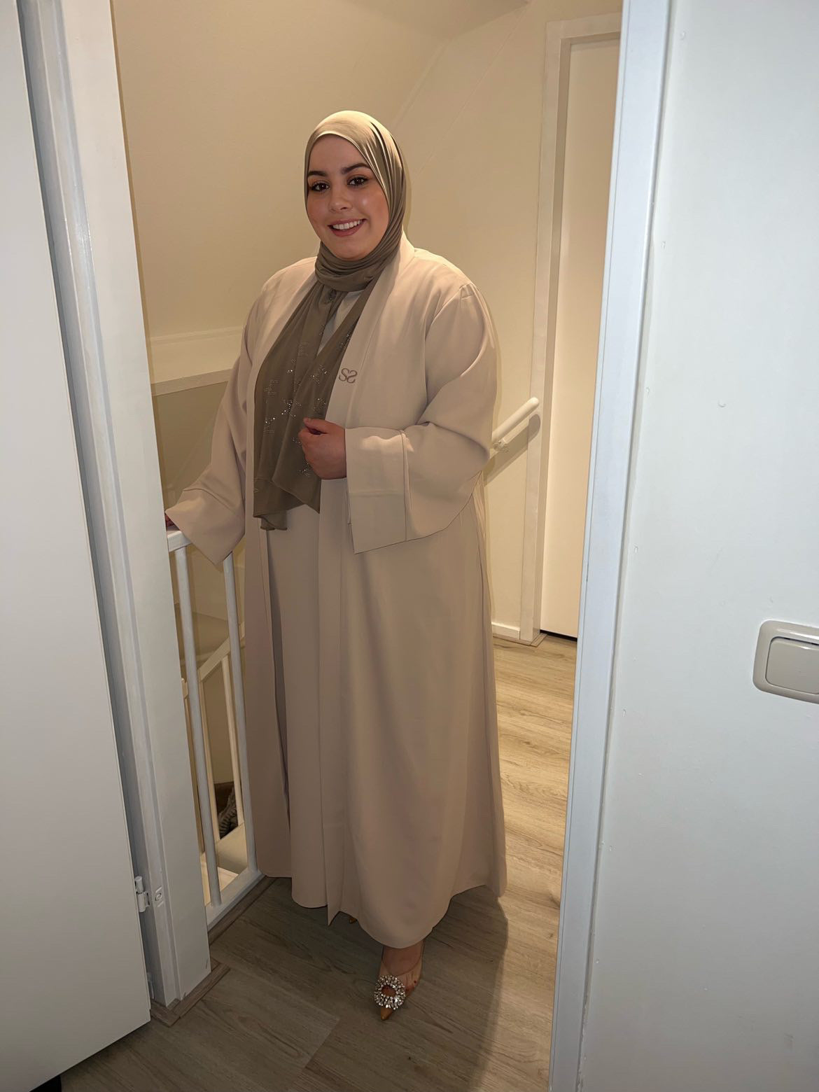 Abaya set - Light Sand