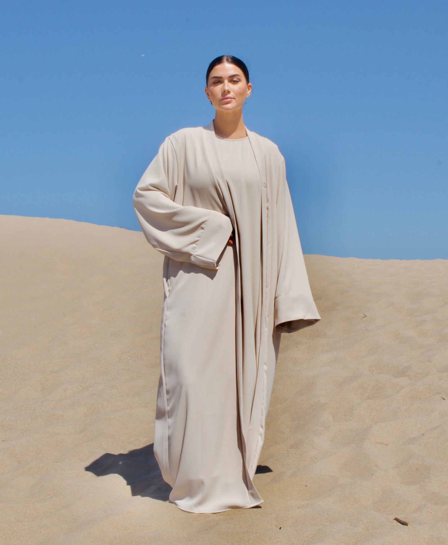 Abaya set - Light Sand