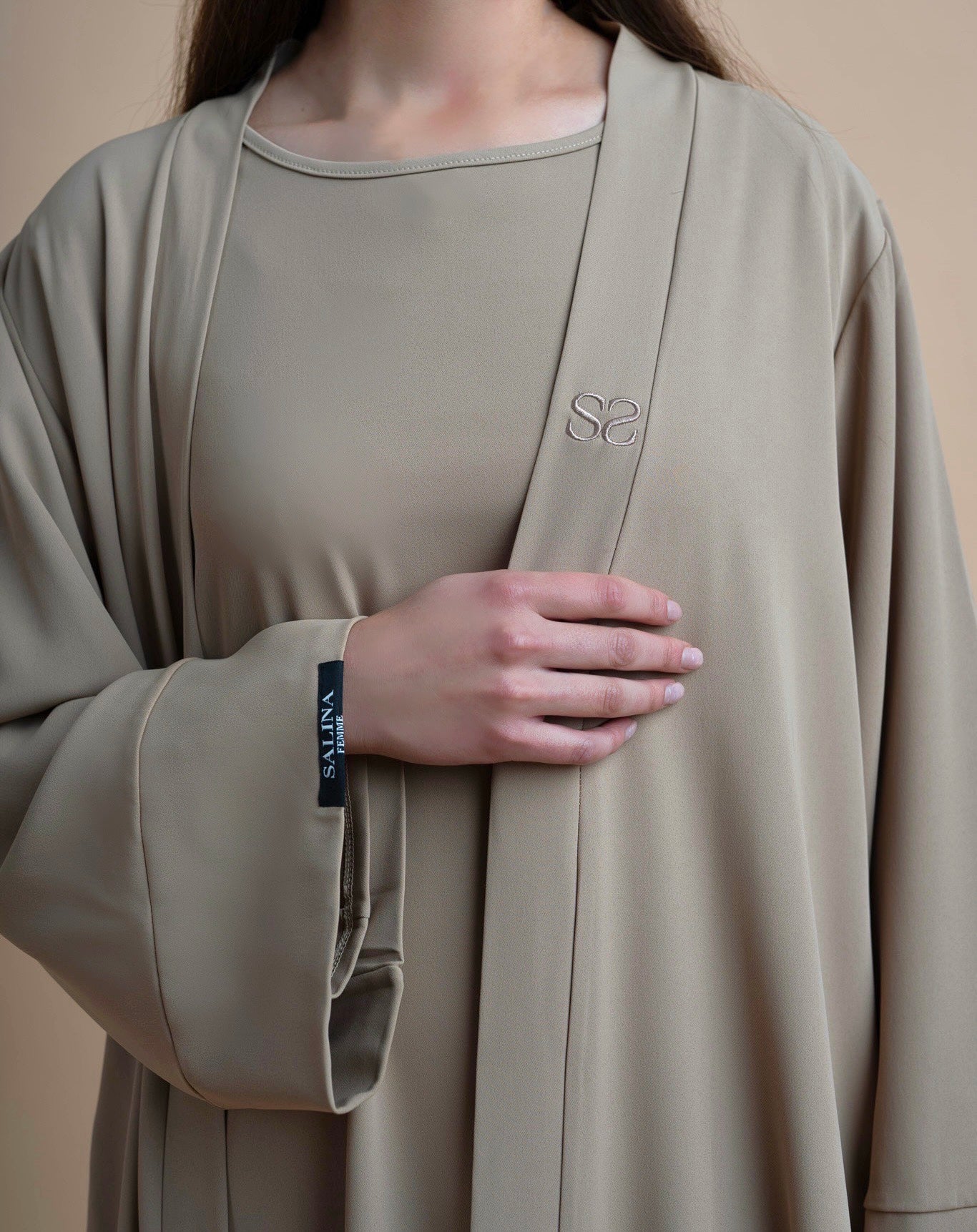 Abaya set - Warm Taupe