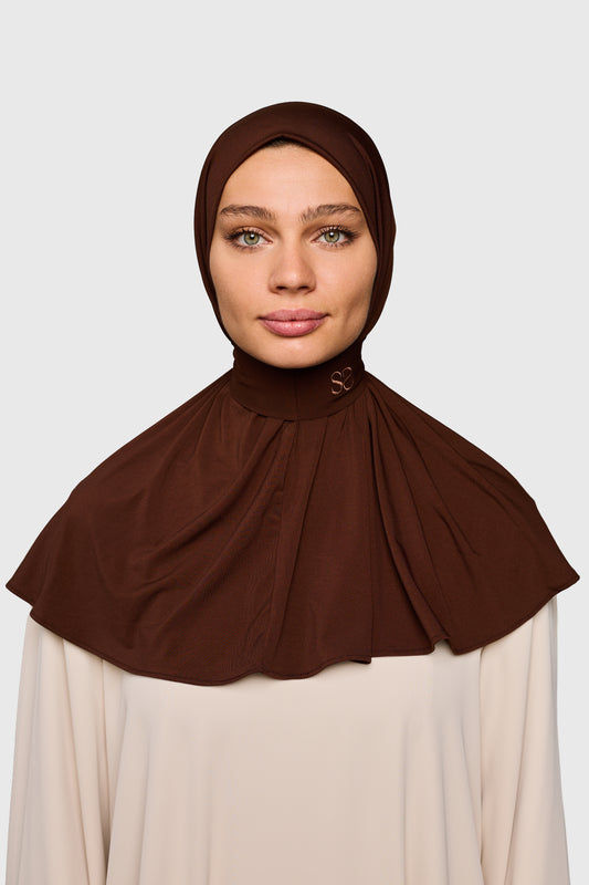 Sitrah Hijab - deep brown