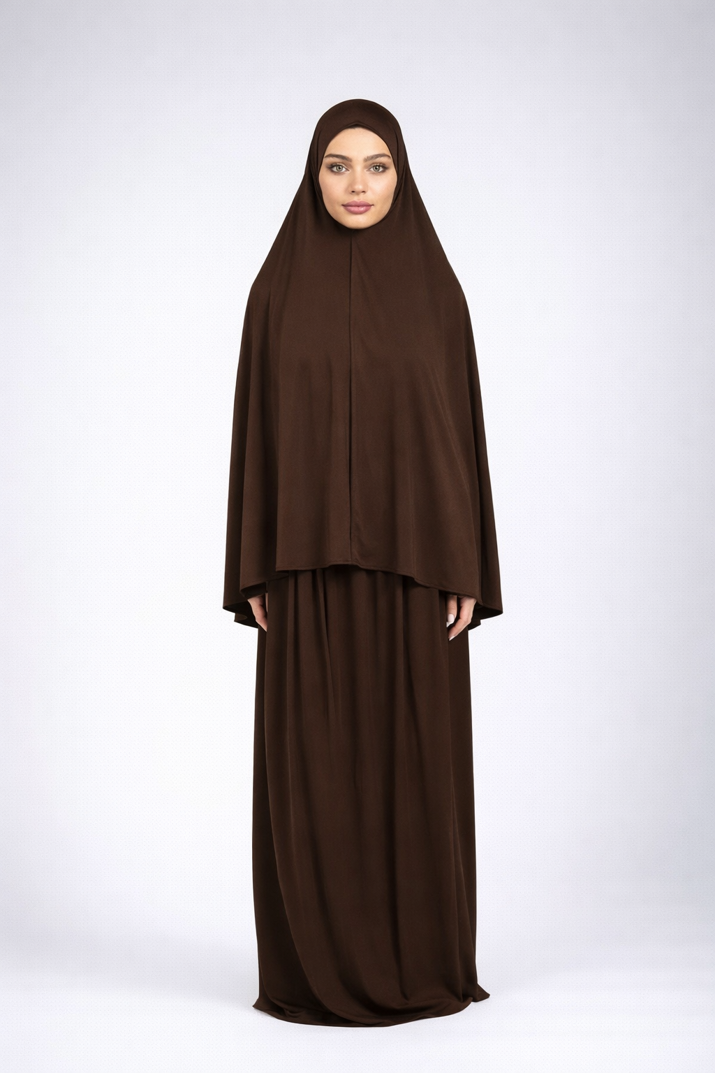 Khimaar set - chocolate