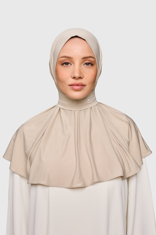 Sitrah Hijab - bone (liquid jersey)
