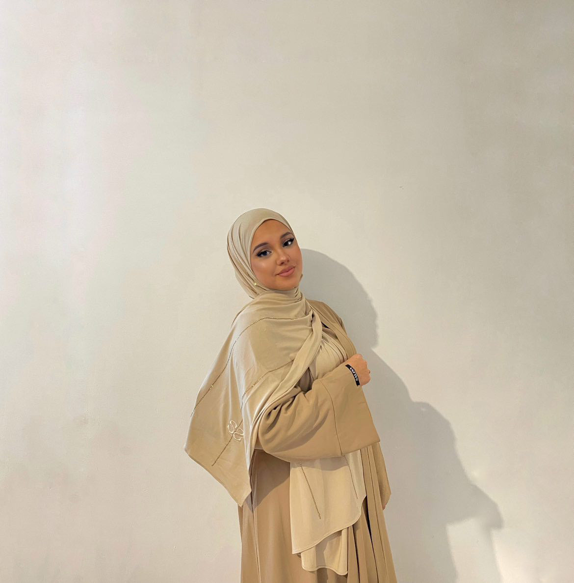 Abaya set - Warm Taupe