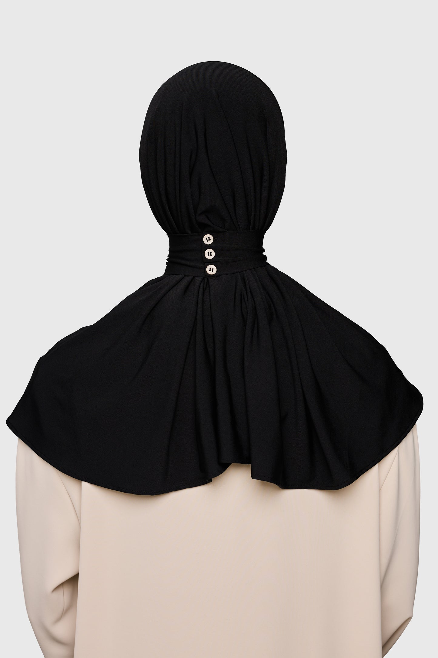 Sitrah Hijab - all black