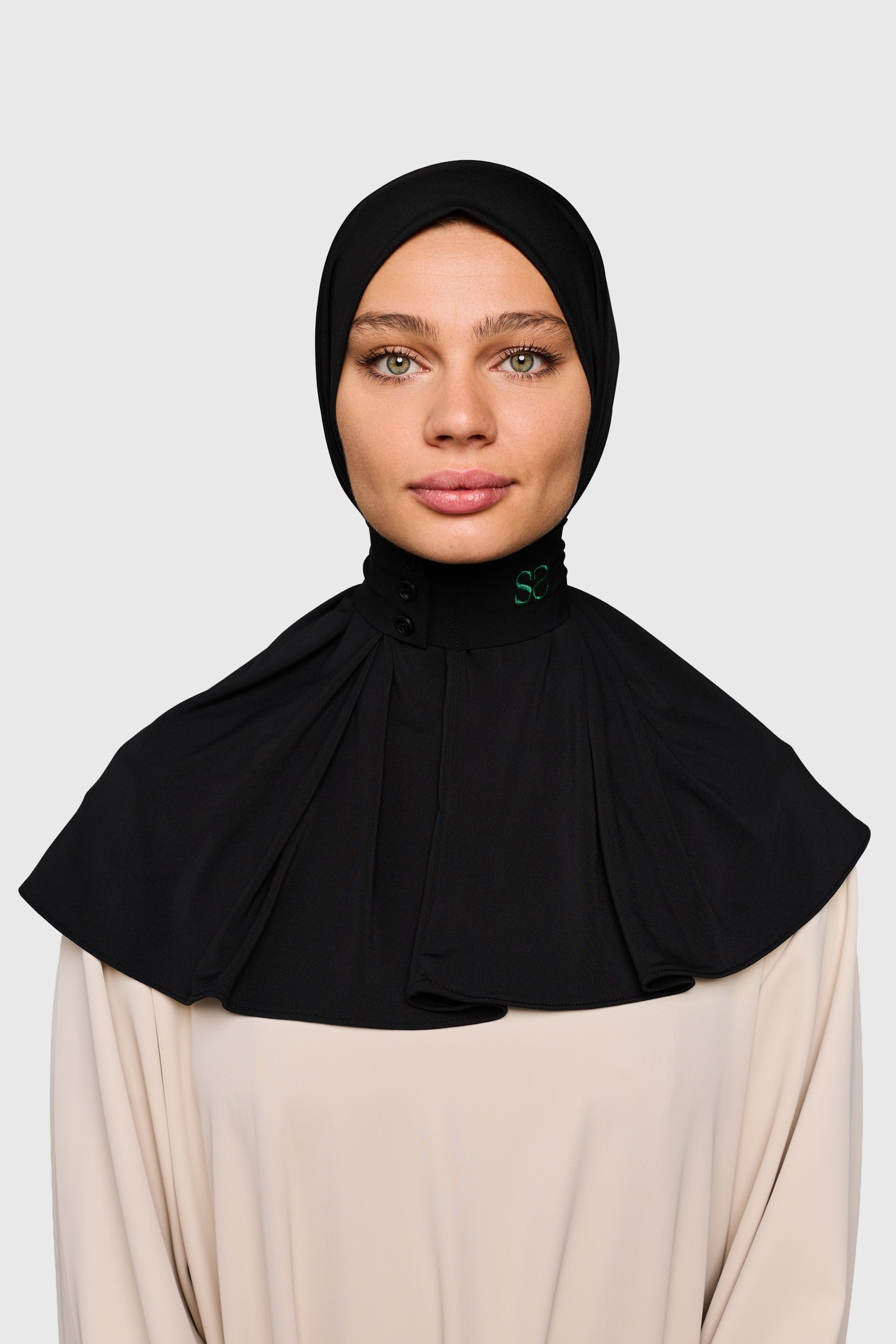 Allure Hijab - deep black