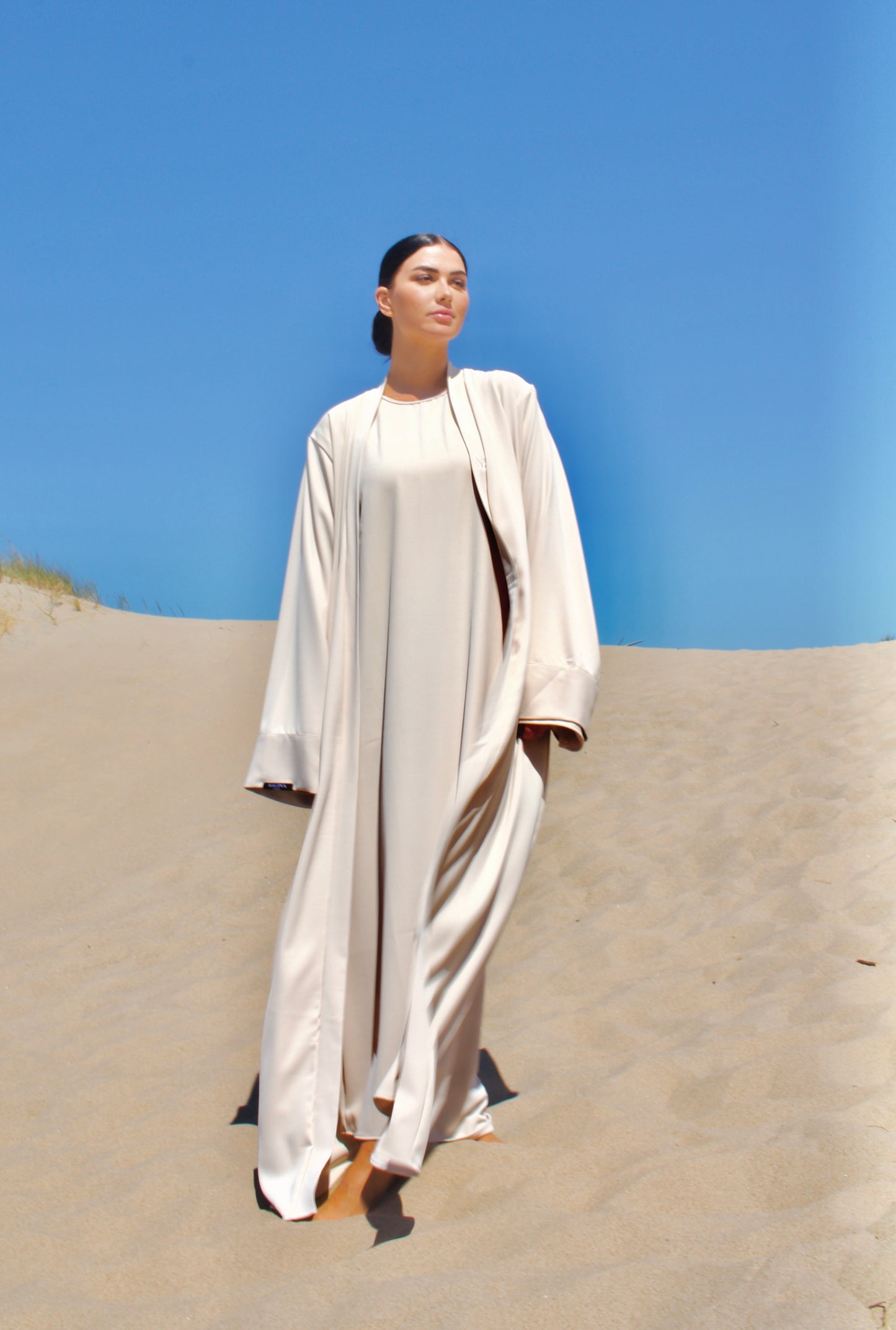 Abaya set - Light Sand