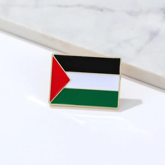 Palestinian flag - Brooch pin