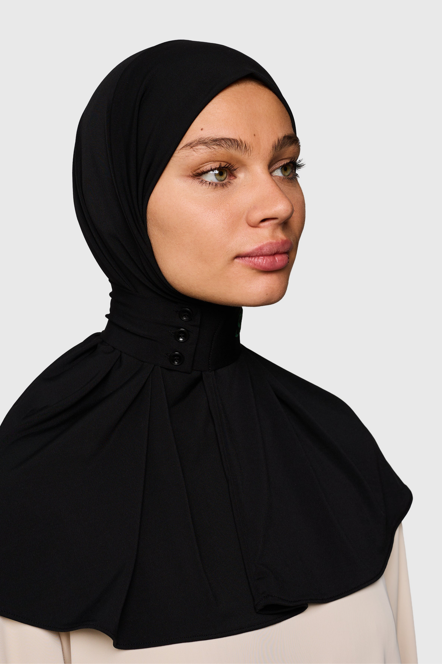 Allure Hijab - deep black