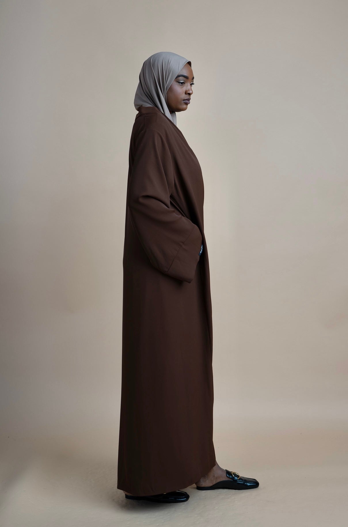 Abaya set - Deep Brown