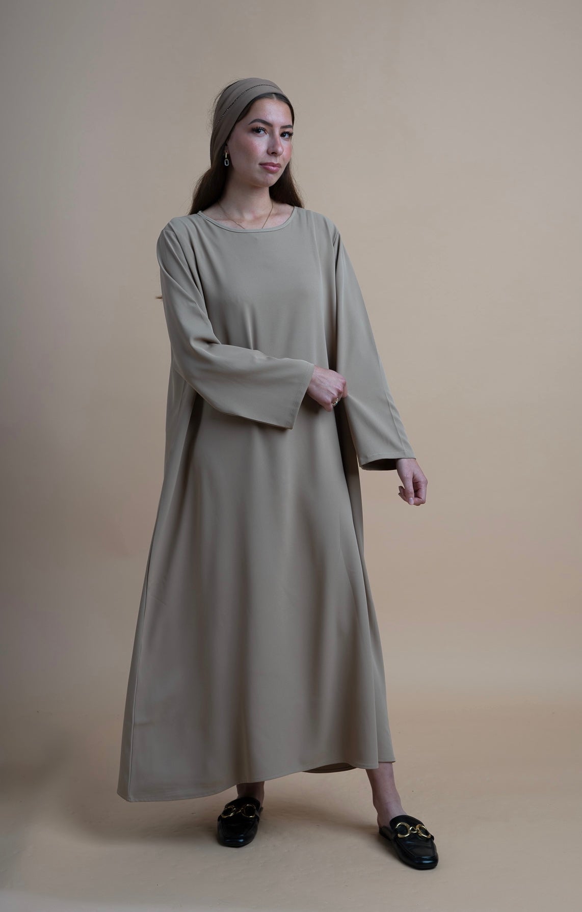 Abaya set - Warm Taupe