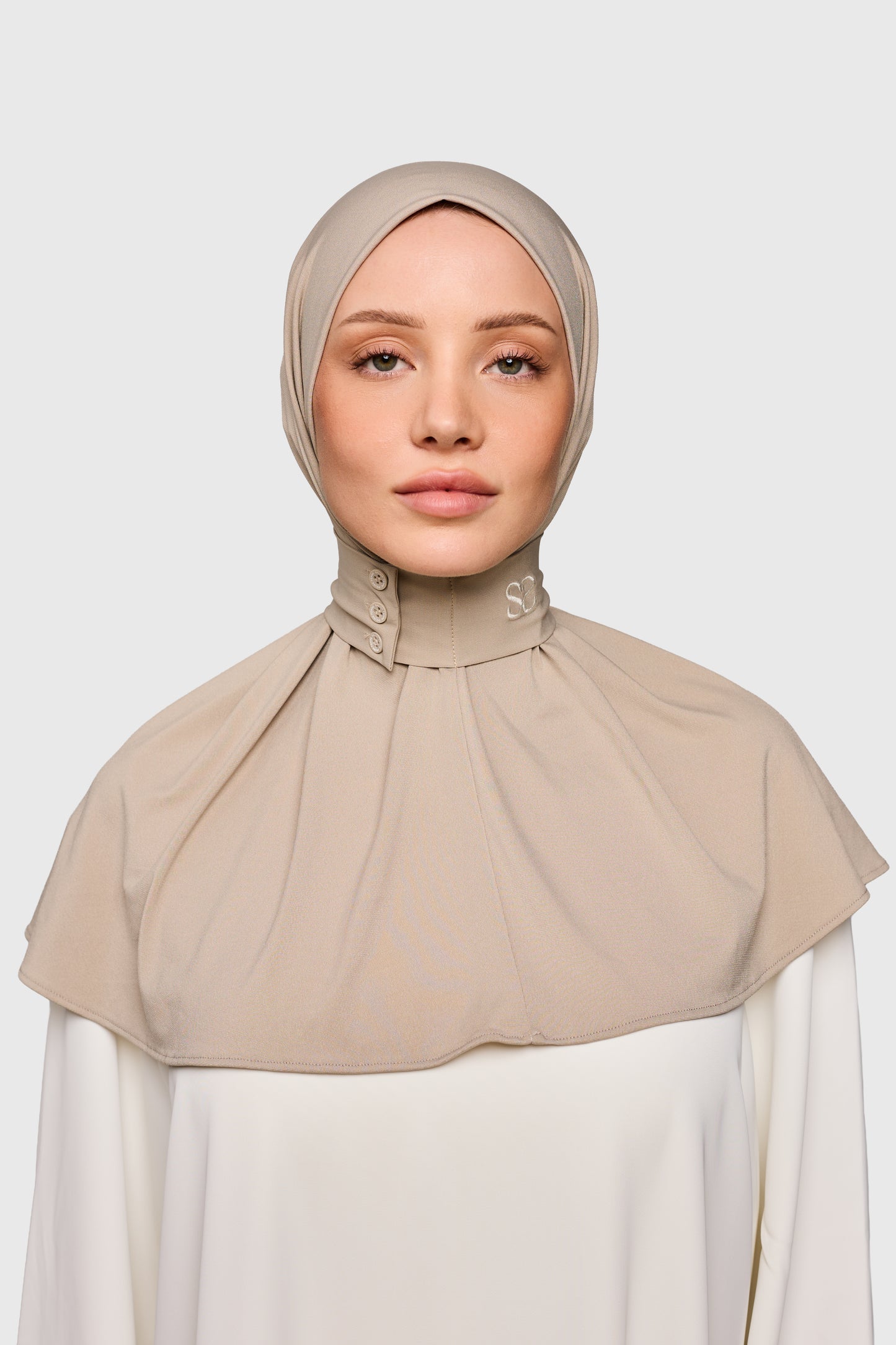 Allure Hijab - light taupe