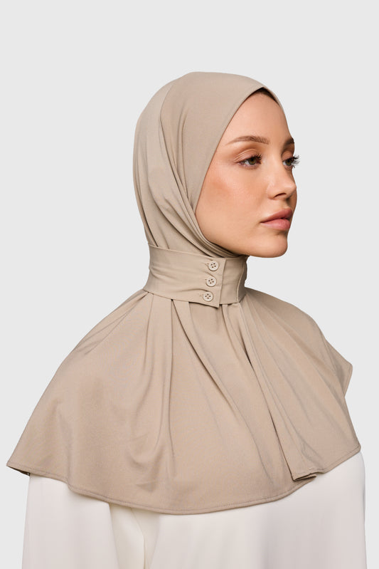 Allure Hijab - light taupe