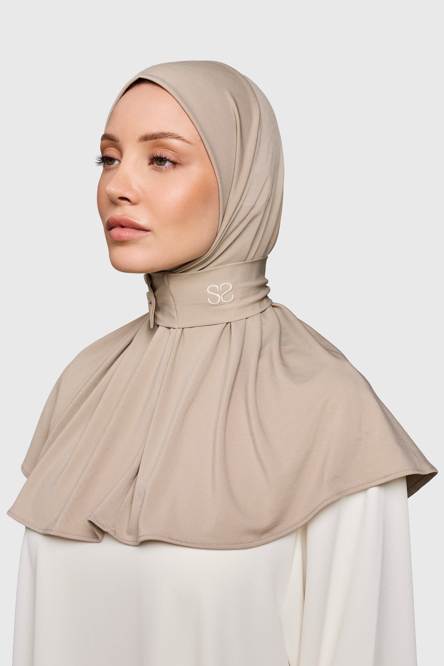 Allure Hijab - light taupe