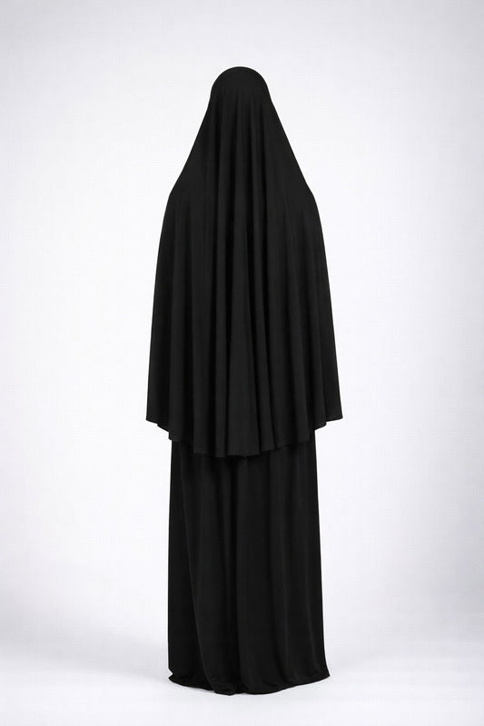 Khimaar set - black