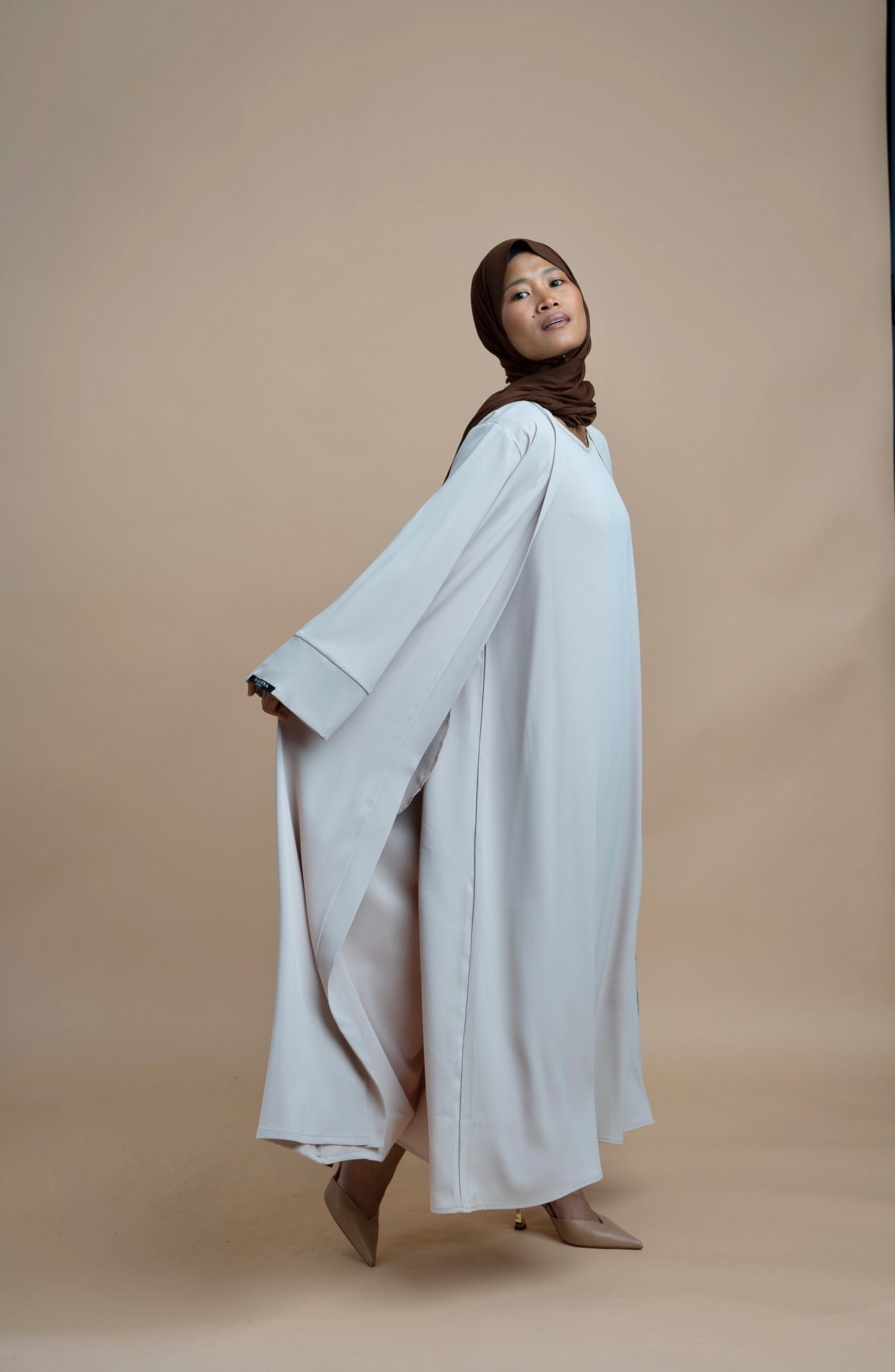 Abaya set - Light Sand