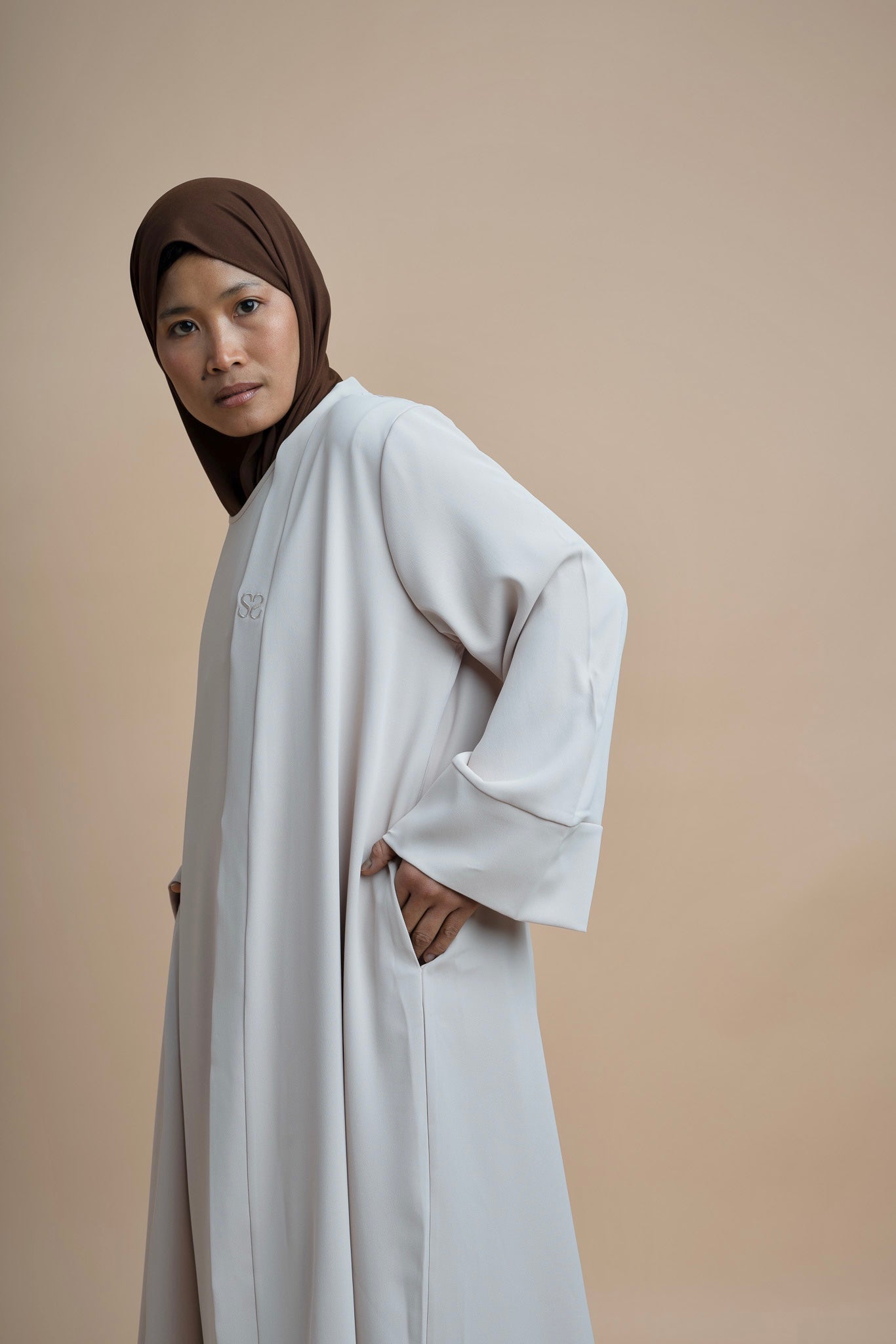 Abaya set - Light Sand