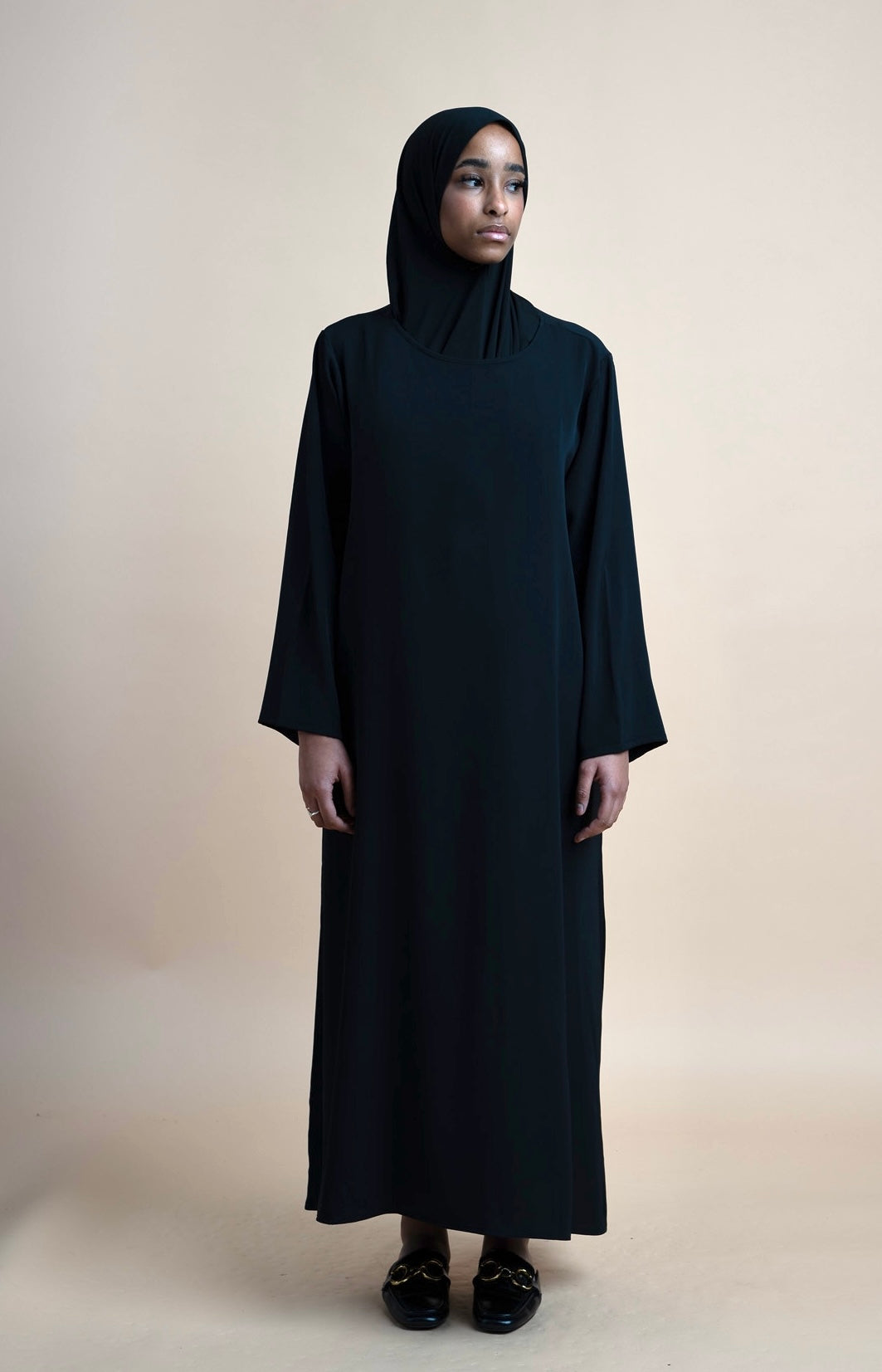 Abaya set - Deep Black