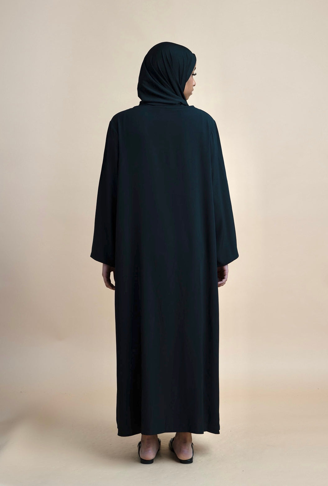 Abaya set - Deep Black