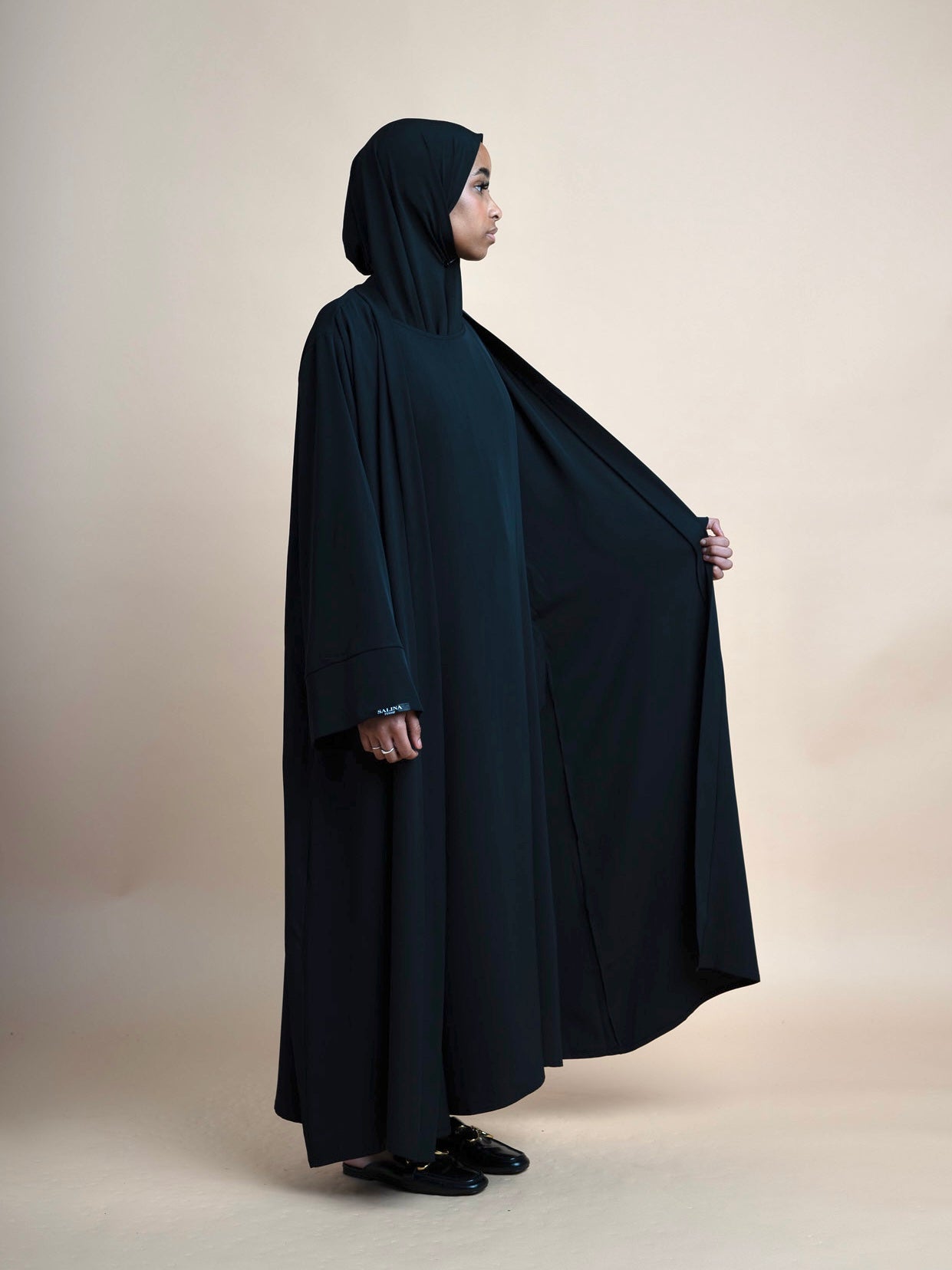 Abaya set - Deep Black