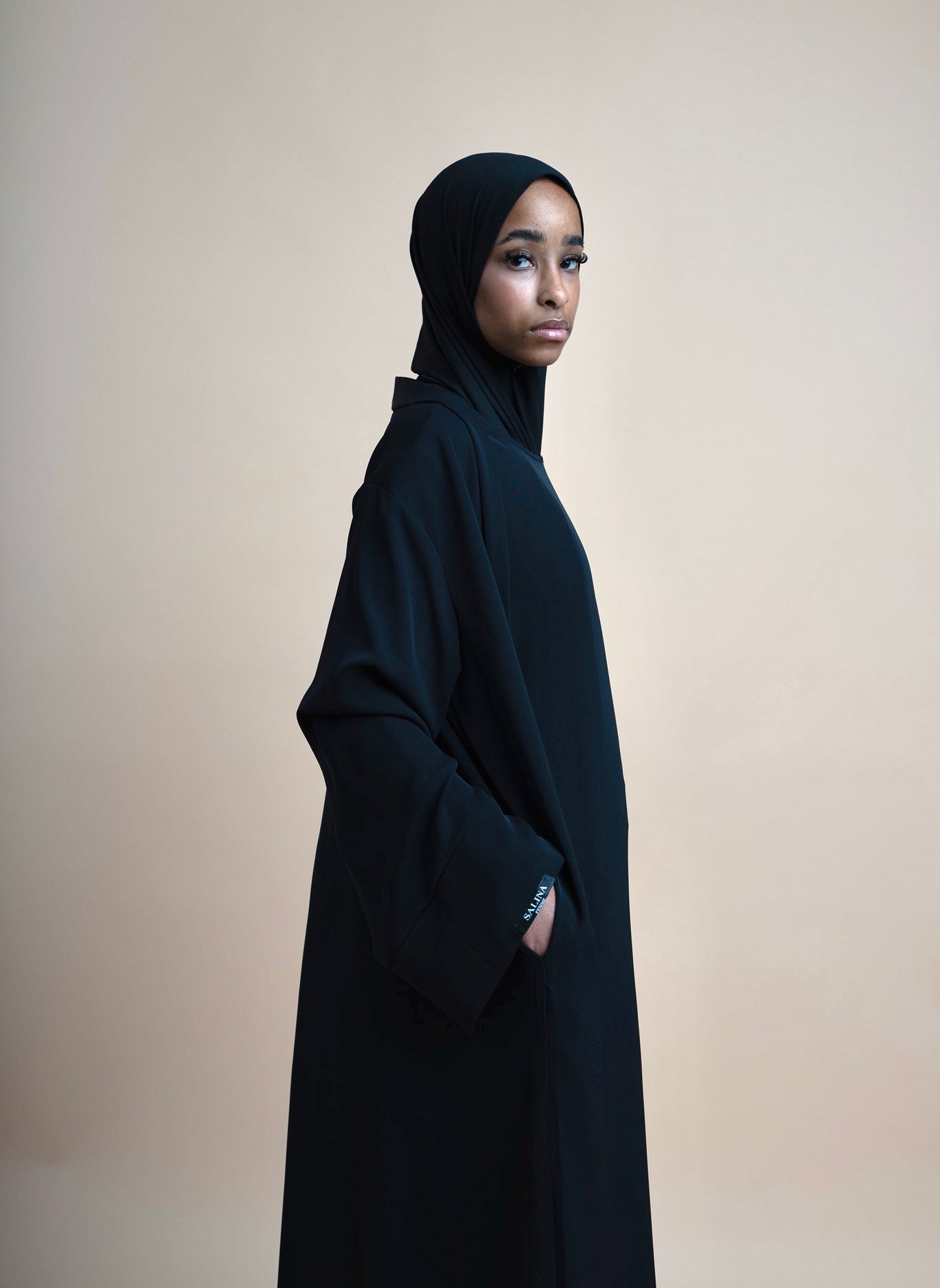 Abaya set - Deep Black