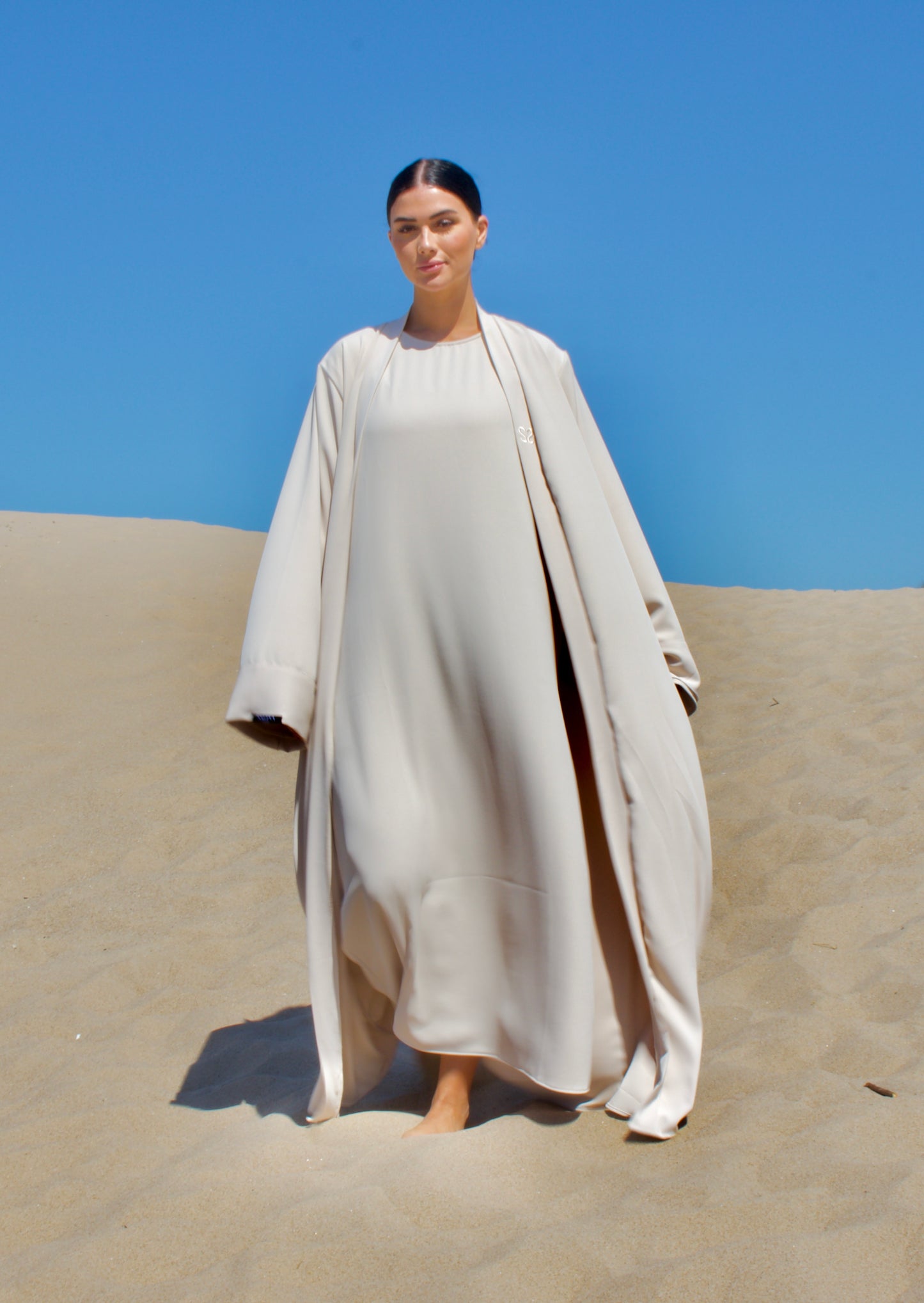 Abaya set - Light Sand