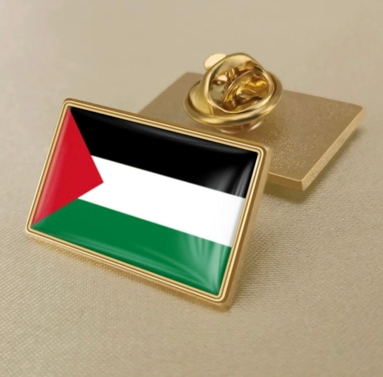 Palestinian flag - Brooch pin